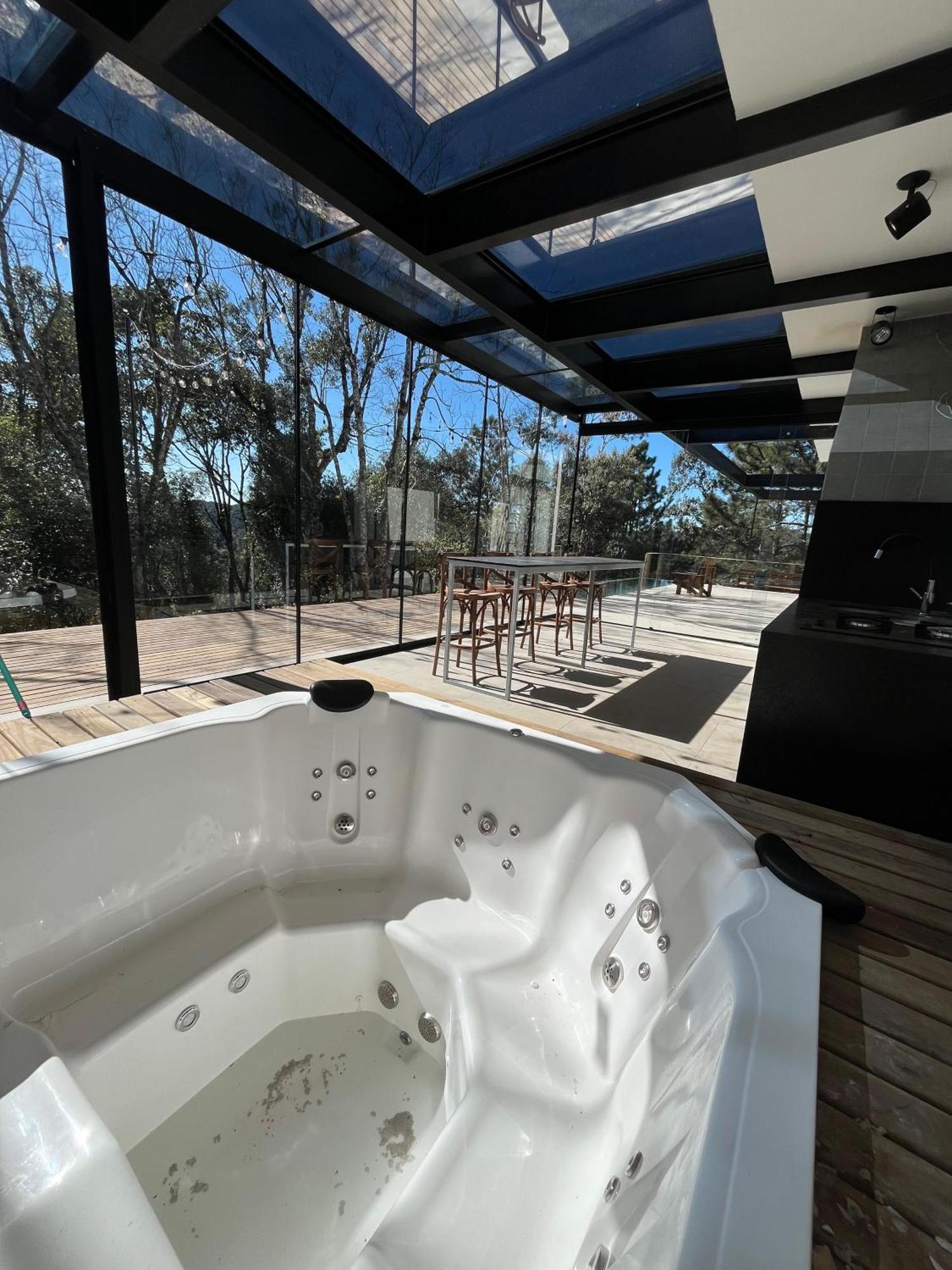 Paraiso Em Rancho Queimado Com Piscina Aquecida Ngoại thất bức ảnh