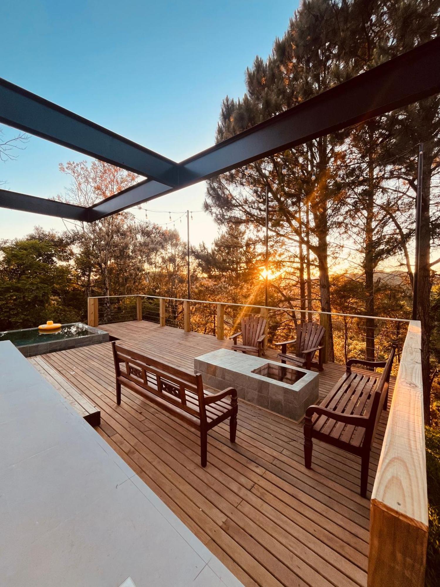 Paraiso Em Rancho Queimado Com Piscina Aquecida Ngoại thất bức ảnh