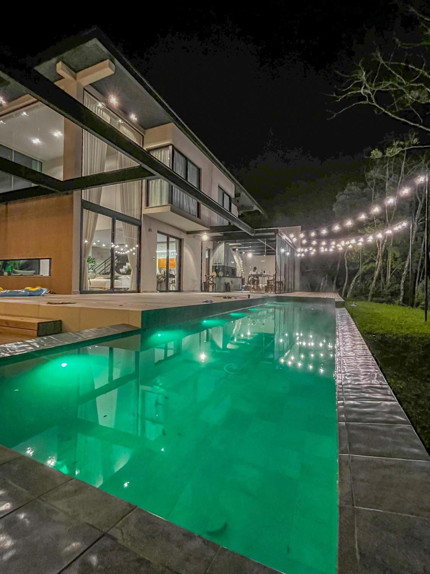 Paraiso Em Rancho Queimado Com Piscina Aquecida Ngoại thất bức ảnh